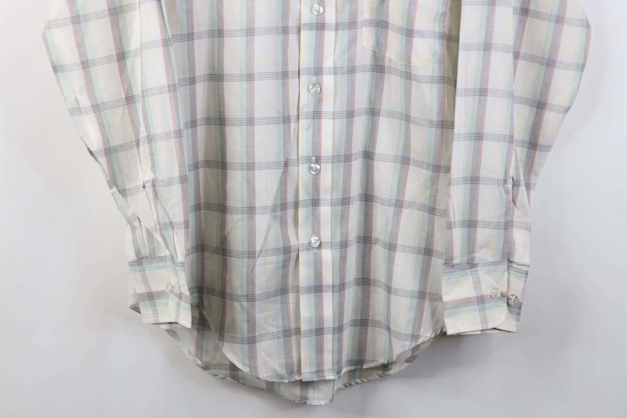 Vintage Vintage 70s Streetwear Rainbow Dagger Collar Button Shirt Size US M / EU 48-50 / 2 - 3 Thumbnail