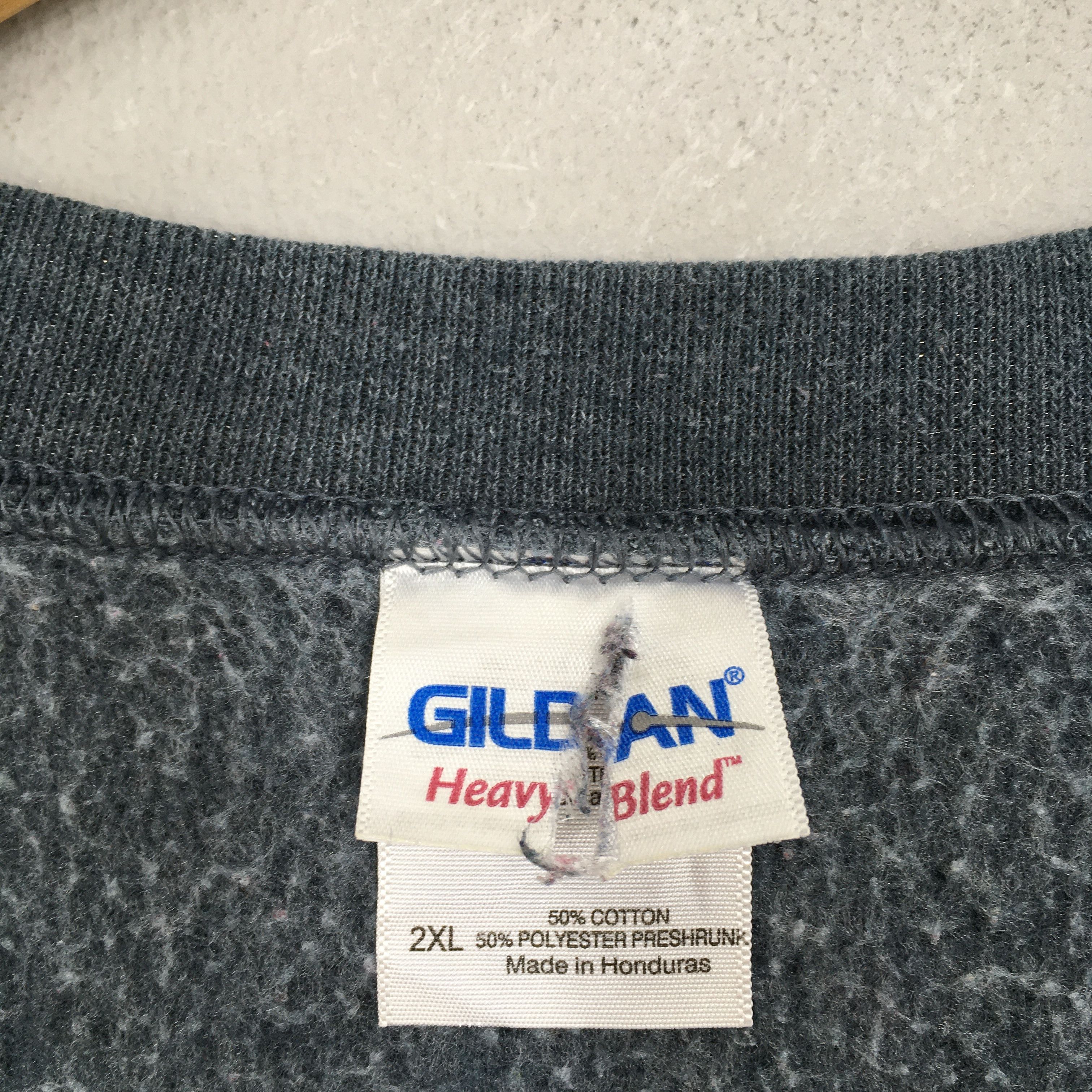 Gildan × NCAA Vintage 90's Buckeyes Ohio State Gray Sweater XXLarge Size US XXL / EU 58 / 5 - 5 Thumbnail