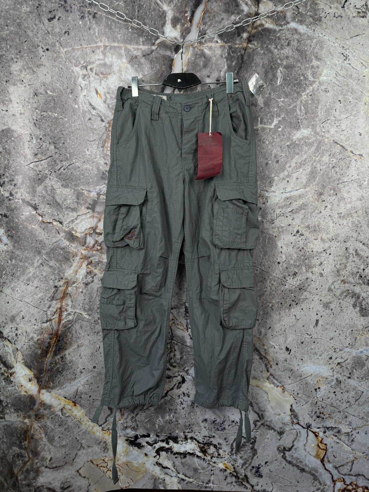 Other Men’s Surplus Tex Airborne Vintage Pants With Pockets Size S Size US 30 / EU 46 - 1 Thumbnail