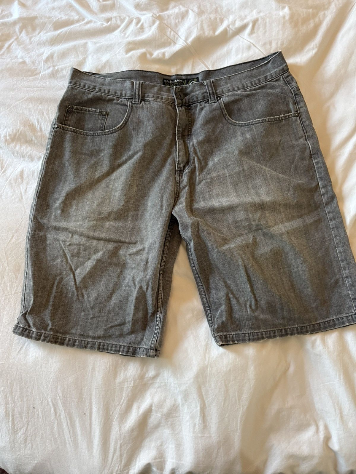 Anchor Blue Anchor Blue Baggy Shorts Size US 38 / EU 54 - 1 Thumbnail