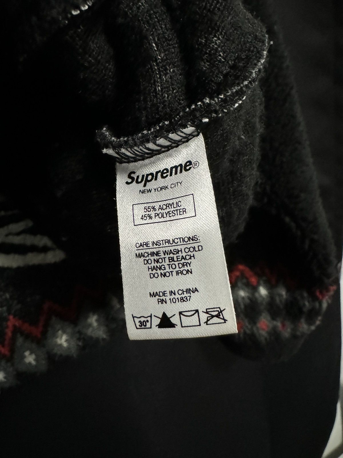 Supreme Drama Mask Fleece Jacket