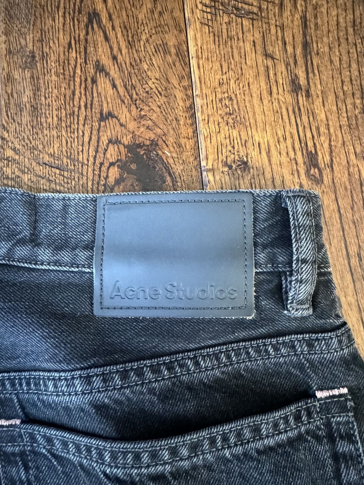 Acne Studios Acne Studios 2021m Loose Fit Jeans Vintage Black Size US 30 / EU 46 - 3 Thumbnail