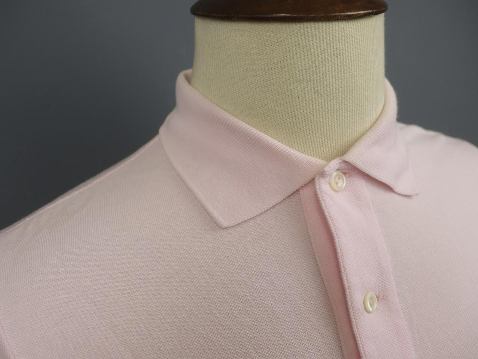 Lacoste Lacoste Pink 100% Cotton Collared Casual Shirt Size 3 Size US M / EU 48-50 / 2 - 3 Thumbnail