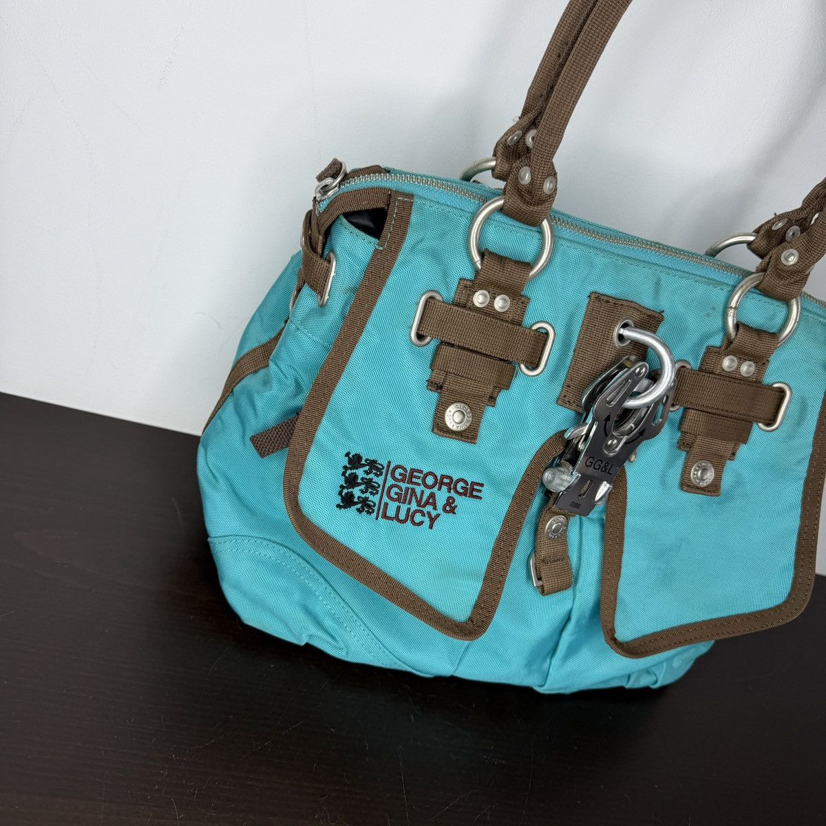 George Gina & Lucy George Gina Lucy GGL Shoulder Vintage Bag Blue 20 Something Size ONE SIZE - 2 Thumbnail