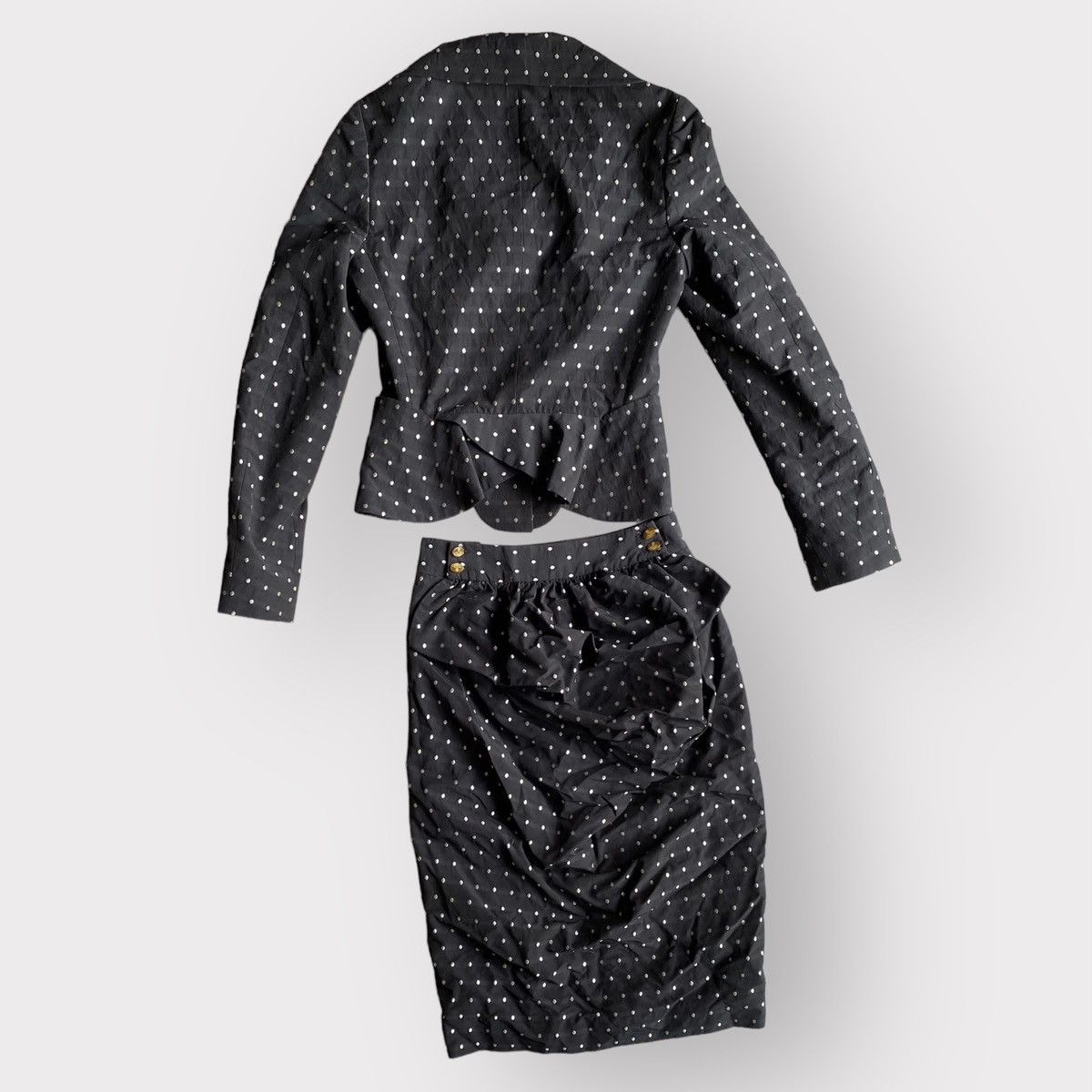 VIVIENNE WESTWOOD silk polka dot jumpsuit!