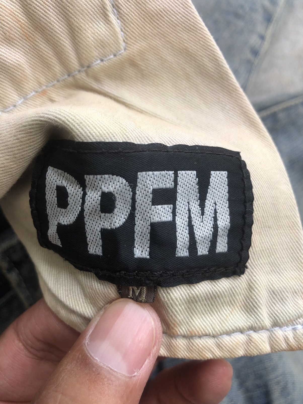 PPFM PPFM Double Waist Distressed Jeans Size US 32 / EU 48 - 22 Thumbnail