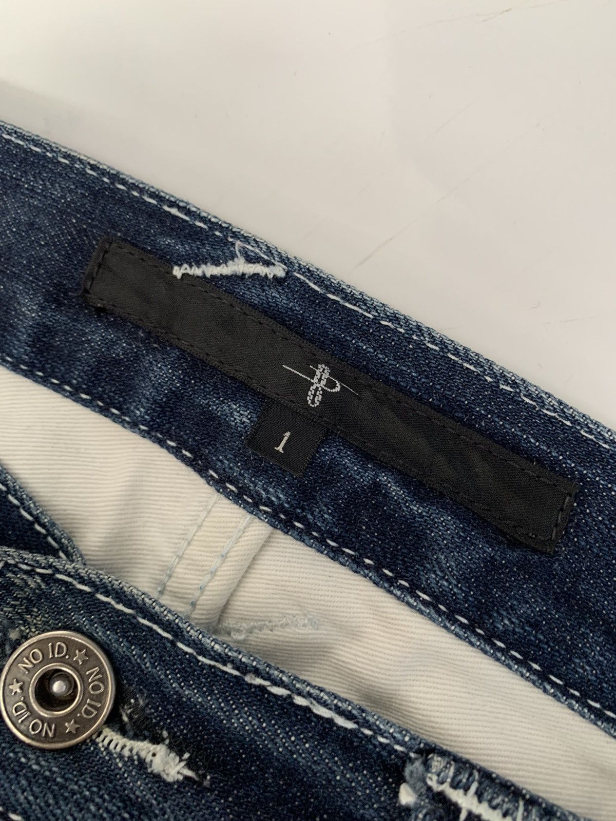 Japanese Brand No ID Japan Distressed Punk PPFM Size US 33 - 9 Thumbnail
