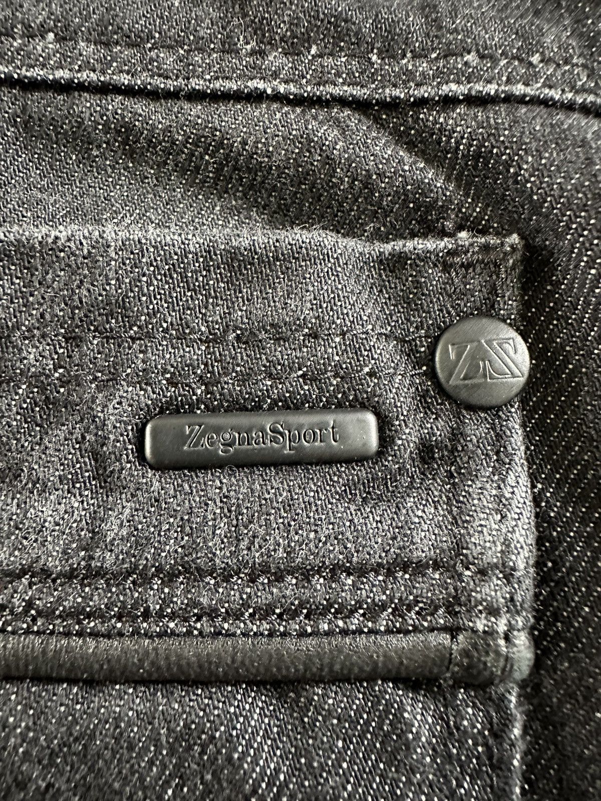 Ermenegildo Zegna Zegna Sport slim fit monochrome project denim Size US 32 / EU 48 - 14 Thumbnail