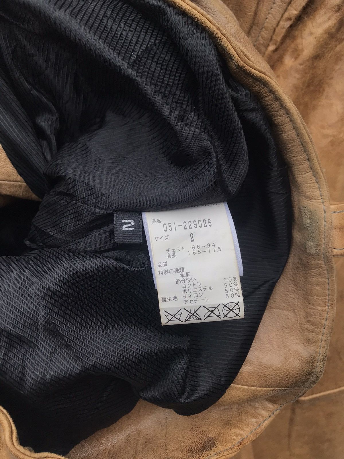Leather Abx Biker Cafe Racer Leather Jacket Streetwear Jacket Size US S / EU 44-46 / 1 - 11 Thumbnail