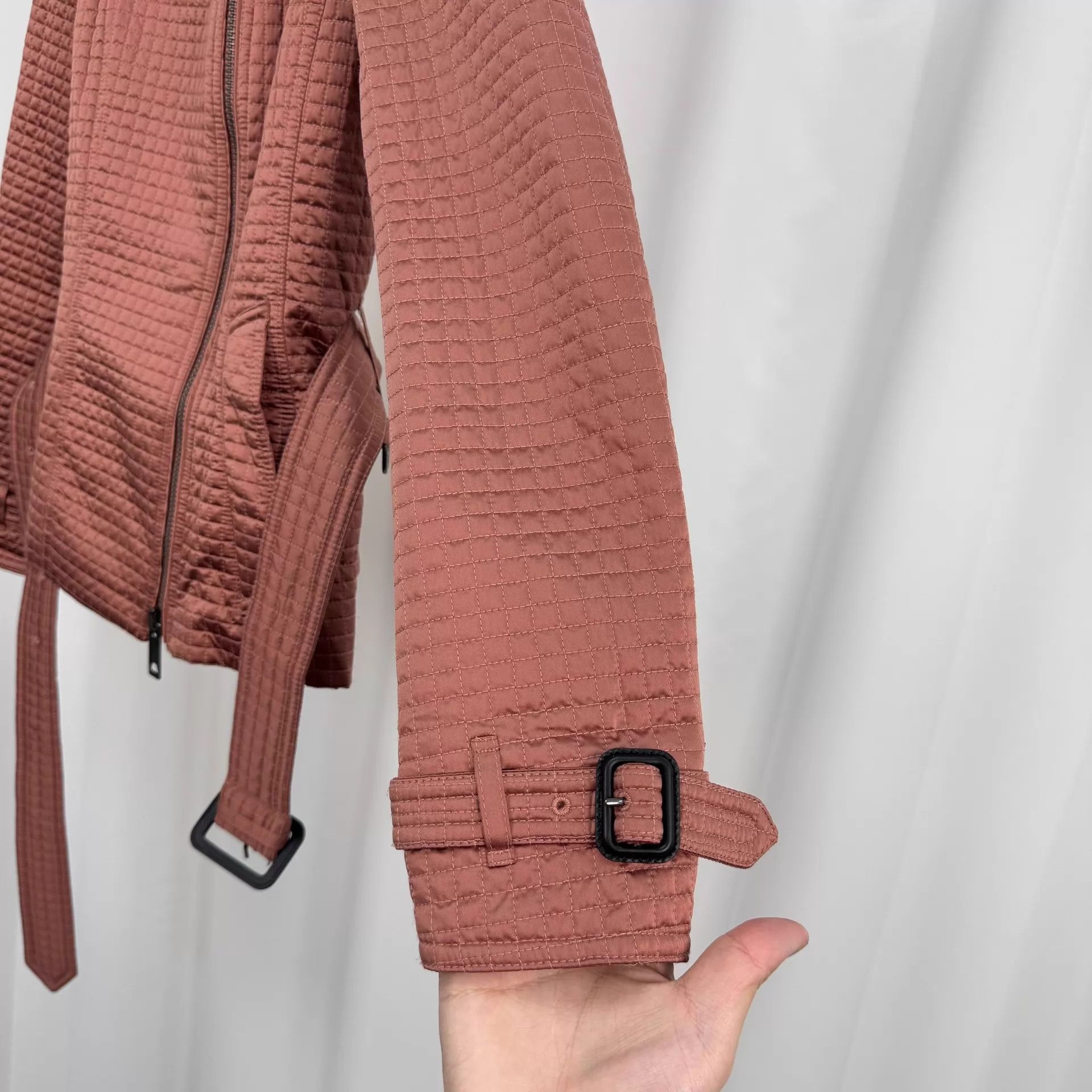 Burberry Burberry check-lined light cotton jacket UK6 99 new Size XS / US 0-2 / IT 36-38 - 4 Thumbnail