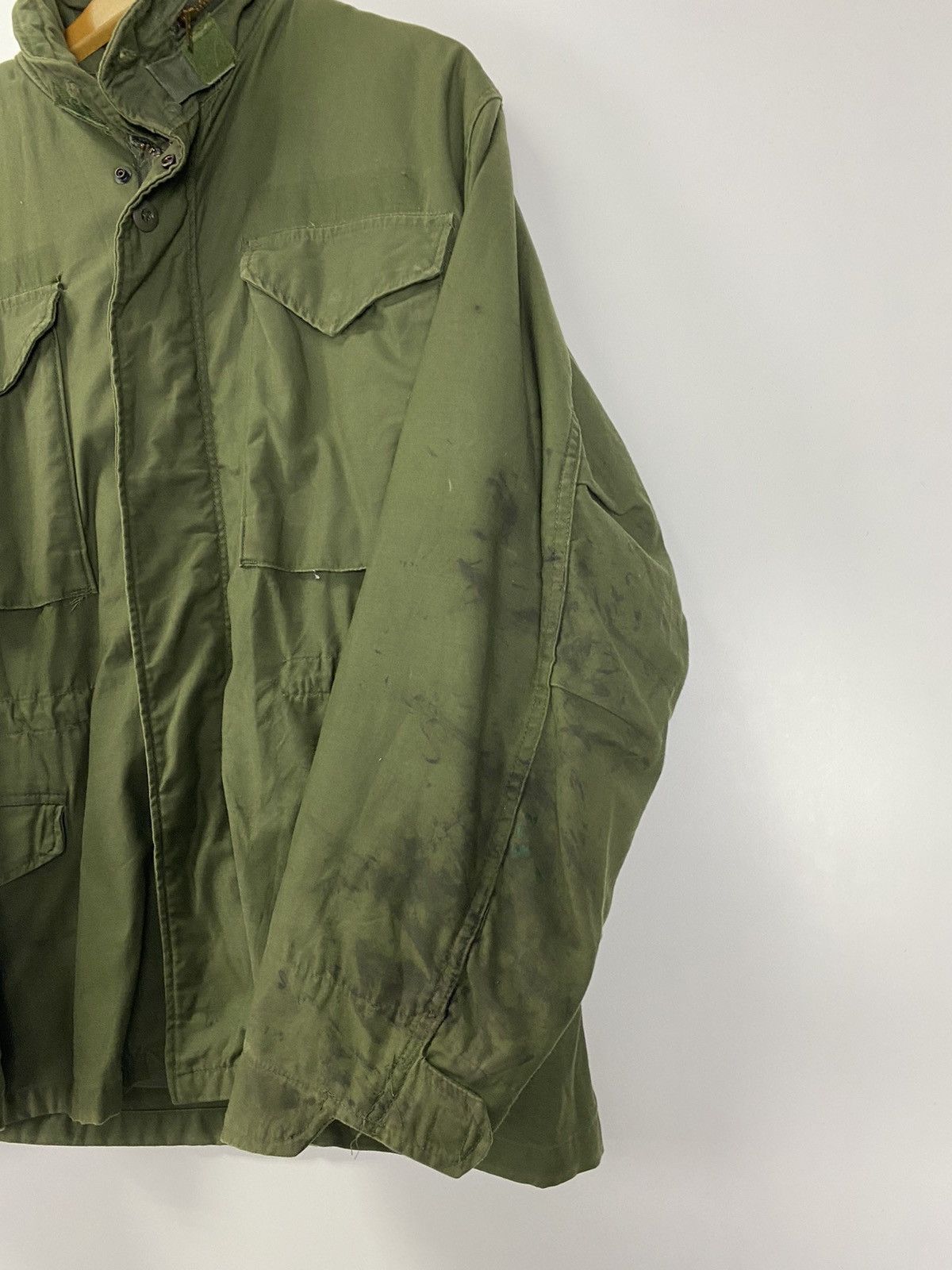 Vintage Vintage 80s Military Jacket Size US L / EU 52-54 / 3 - 9 Thumbnail