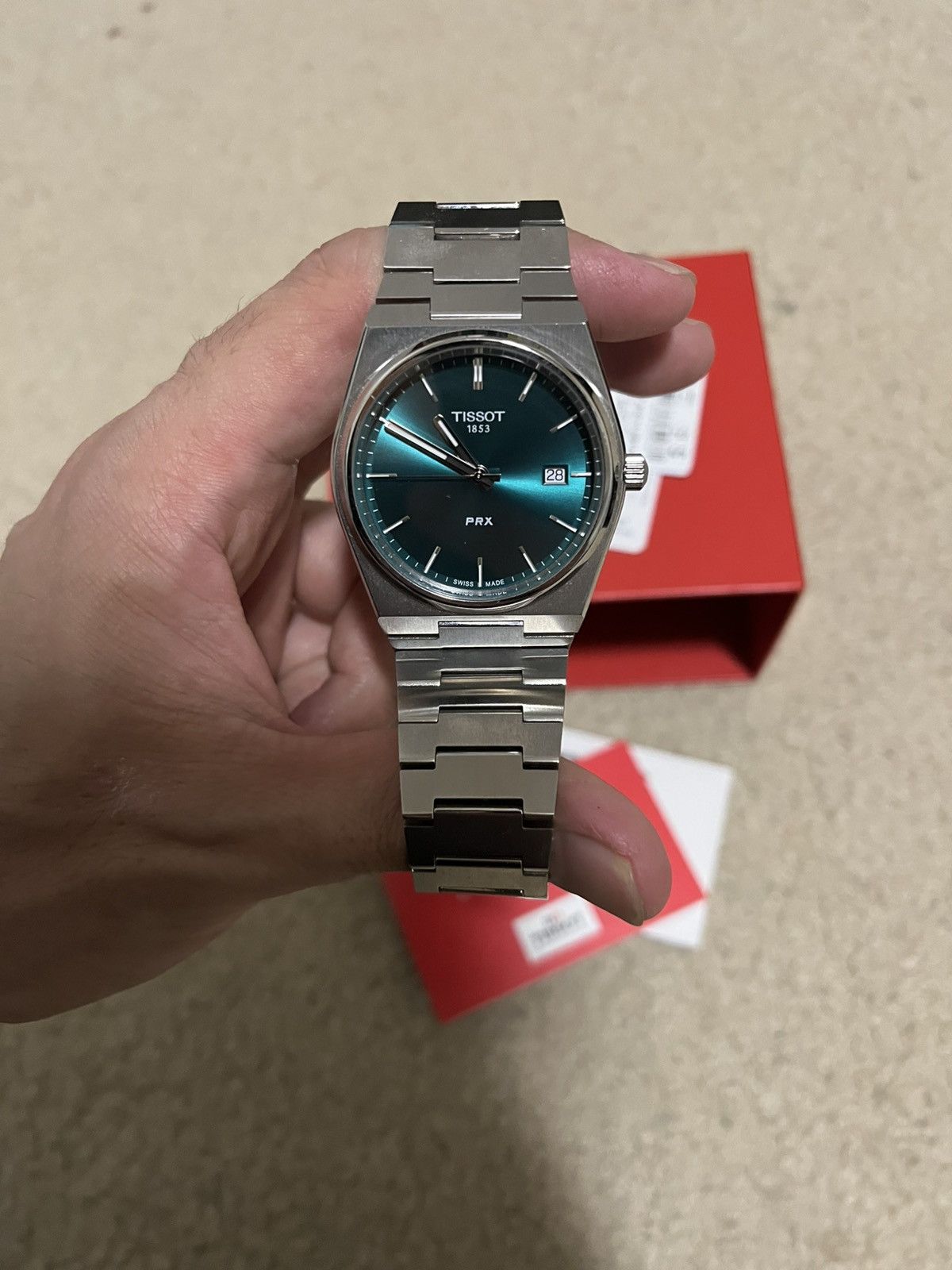 Tissot PRX 40mm s/s watches