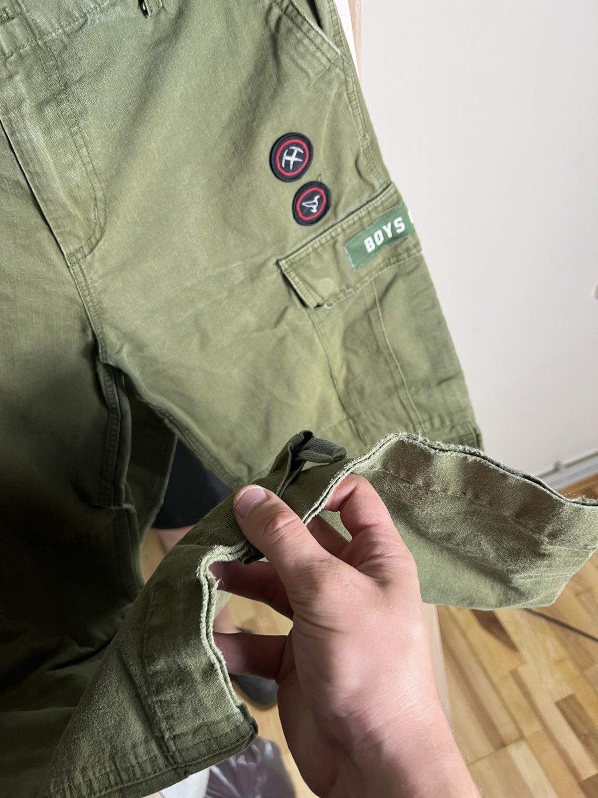 Billionaire Boys Club Y2K Billionaire Boys Club Cargo Pants Olive Green Utility Size US 32 / EU 48 - 8 Thumbnail