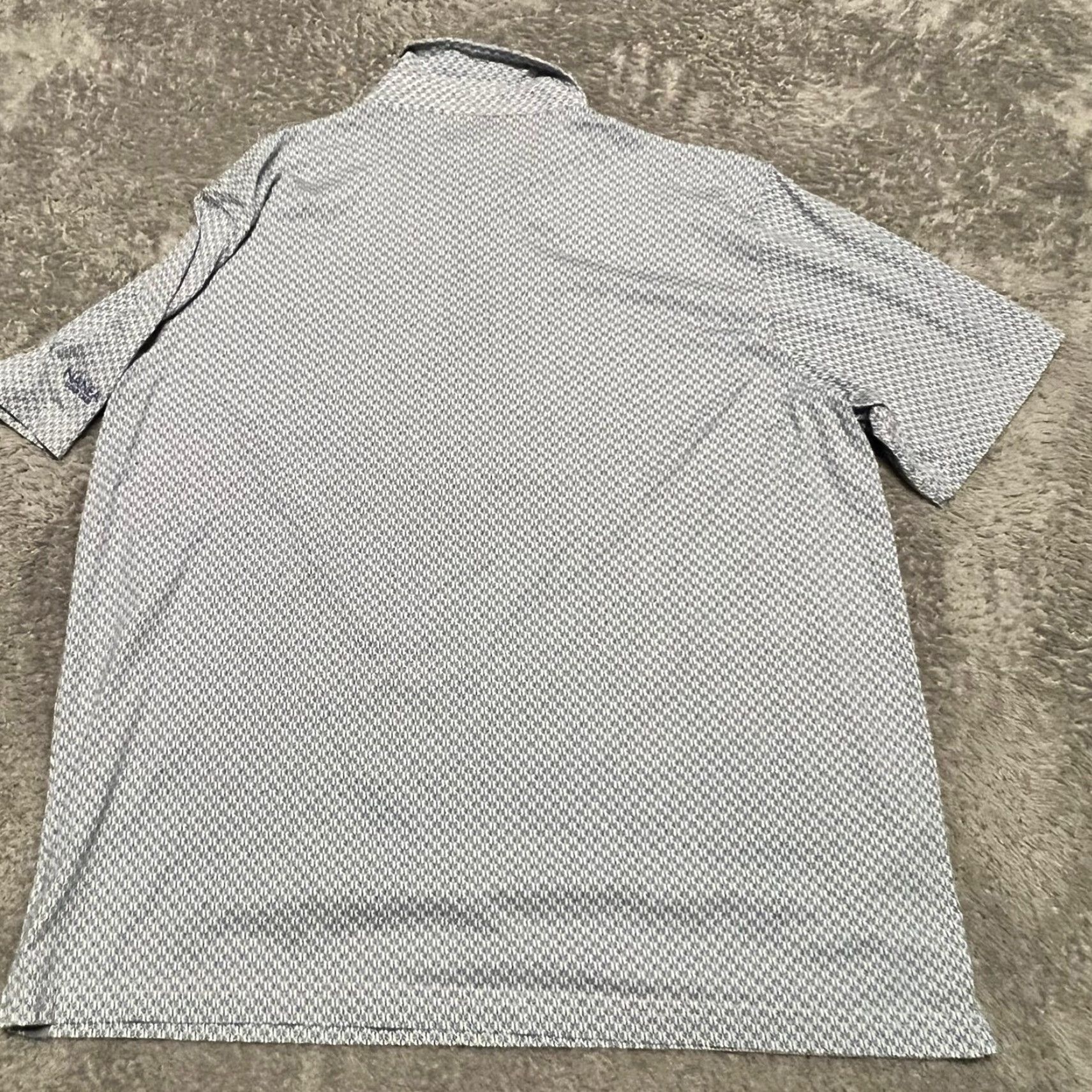 Peter Millar Peter Millar Polo Shirt Mens XL Blue All Over Print Seaside Golf Performance Size US XL / EU 56 / 4 - 3 Thumbnail