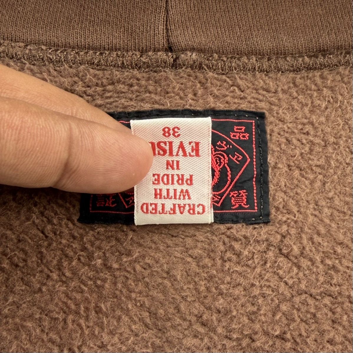 Evisu Evisu Multi Logo Patch Zip Hoodie Rare Design Streetwear Size US M / EU 48-50 / 2 - 19 Thumbnail