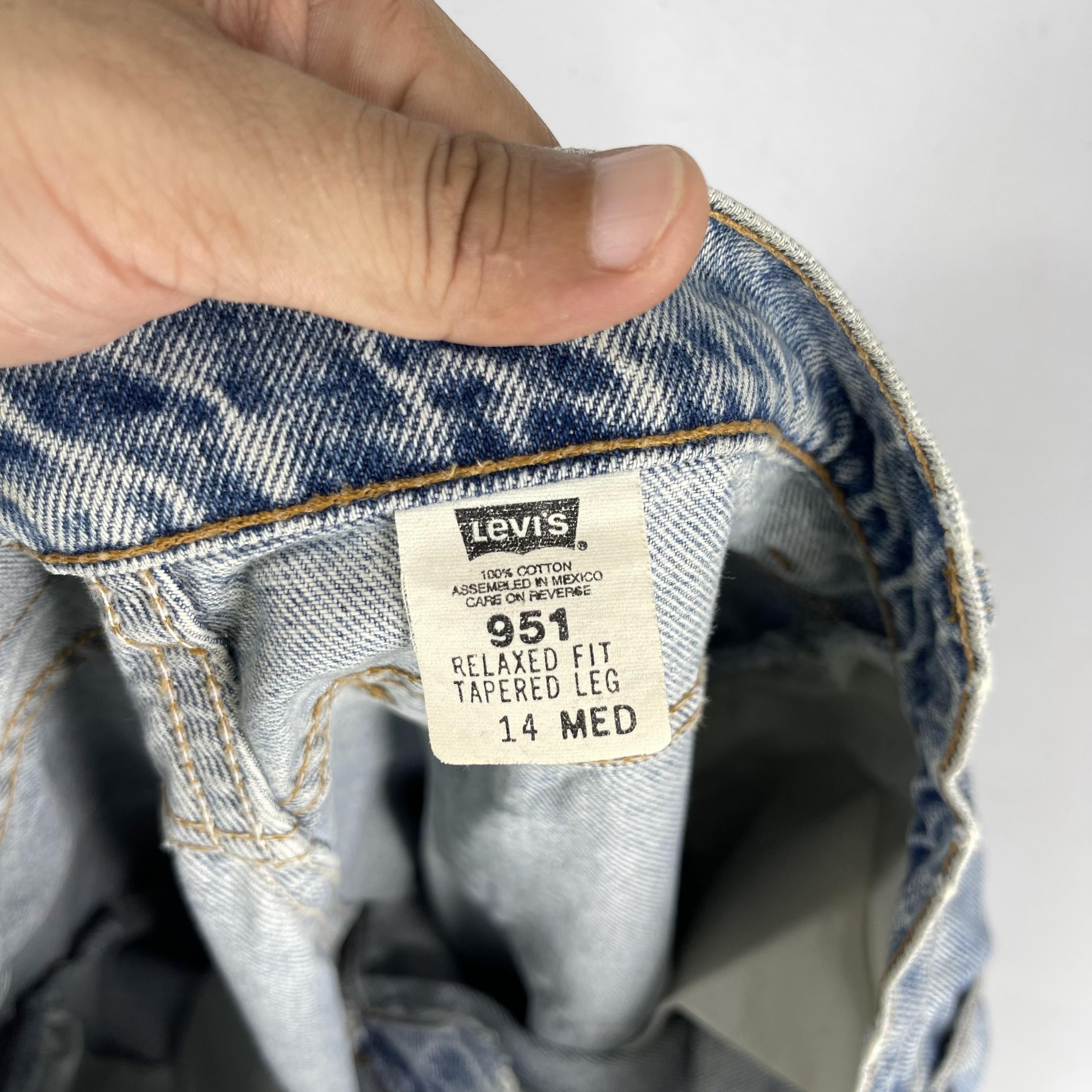 Levi's × Vintage Size 31 Vintage Levis 951 Orange Tab Dirty Mom Jeans Size 31" - 5 Thumbnail
