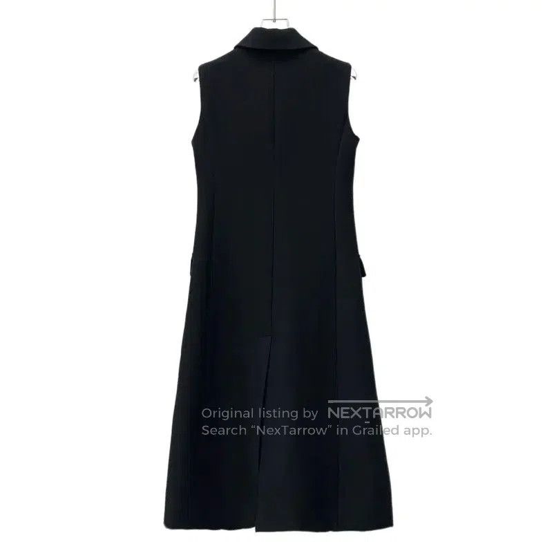 Dior Dior Black Wool Sleeveless Dress for Women . Size XS / US 0-2 / IT 36-38 - 2 Thumbnail