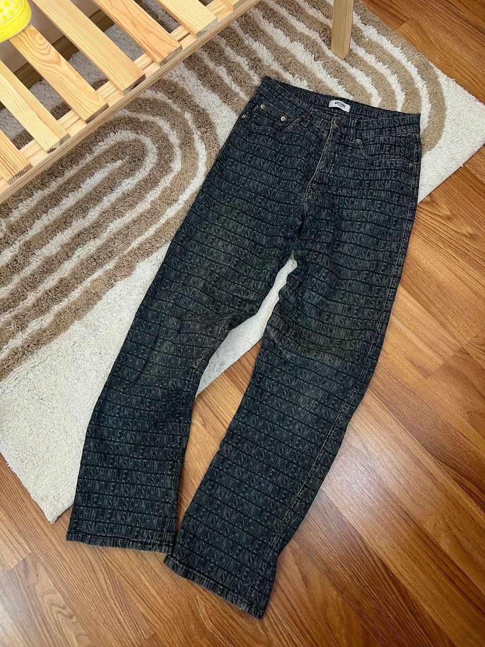 Japanese Brand × Moschino Vintage Moschino Monogram Jeans Size 30" / US 8 / IT 44 - 1 Thumbnail