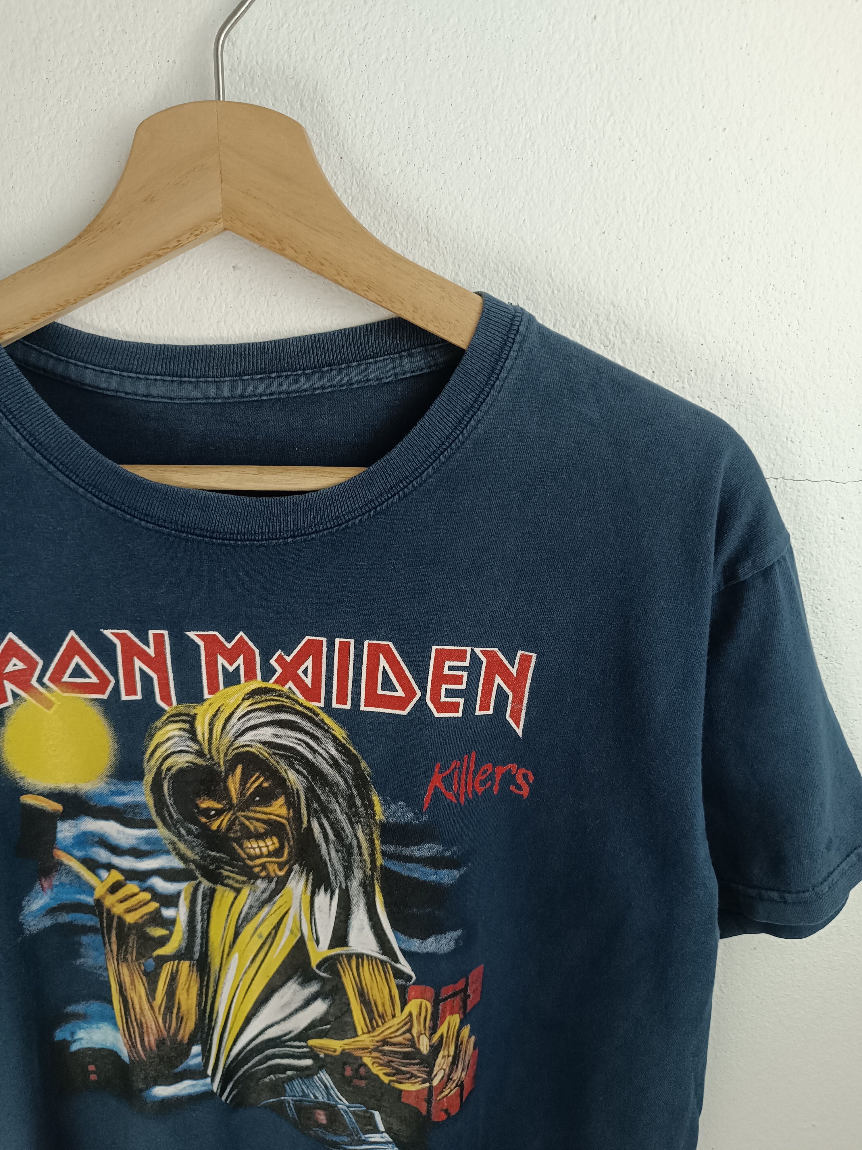 Band Tees VINTAGE Y2K IRON MAIDEN KILLERS TEE (metallica sabbath) Size US M / EU 48-50 / 2 - 6 Thumbnail