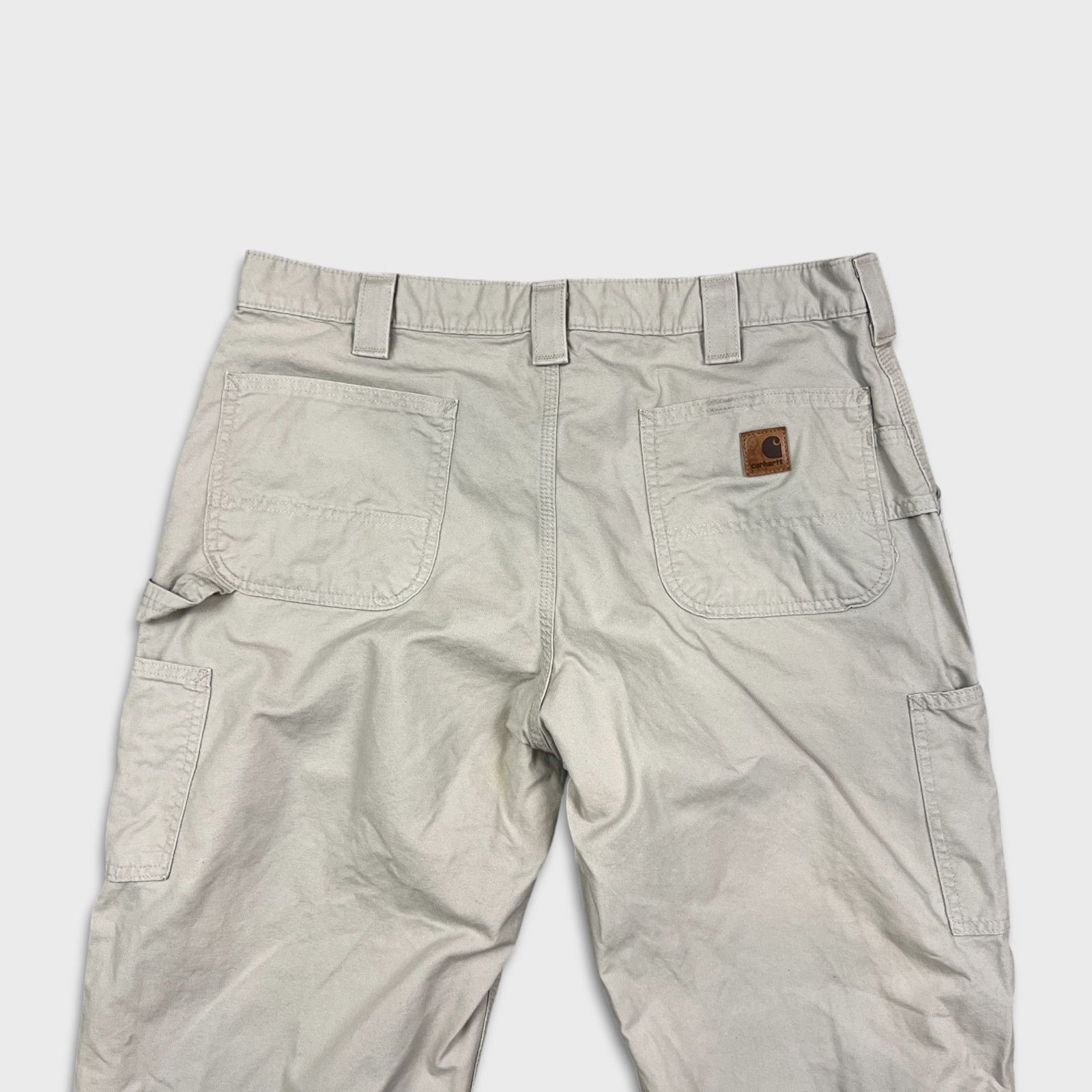 Carhartt × Vintage Carhartt Pants 38x32 Original Dungaree Work Carpenter Baggy Size US 38 / EU 54 - 6 Thumbnail