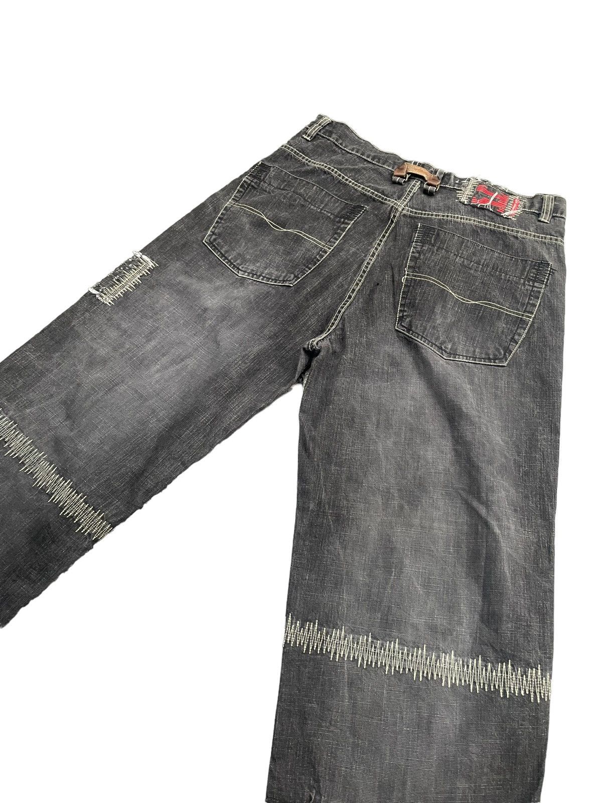 JNCO Pepe Jeans UK Baggy Custom Denim Size US 39 - 9 Thumbnail