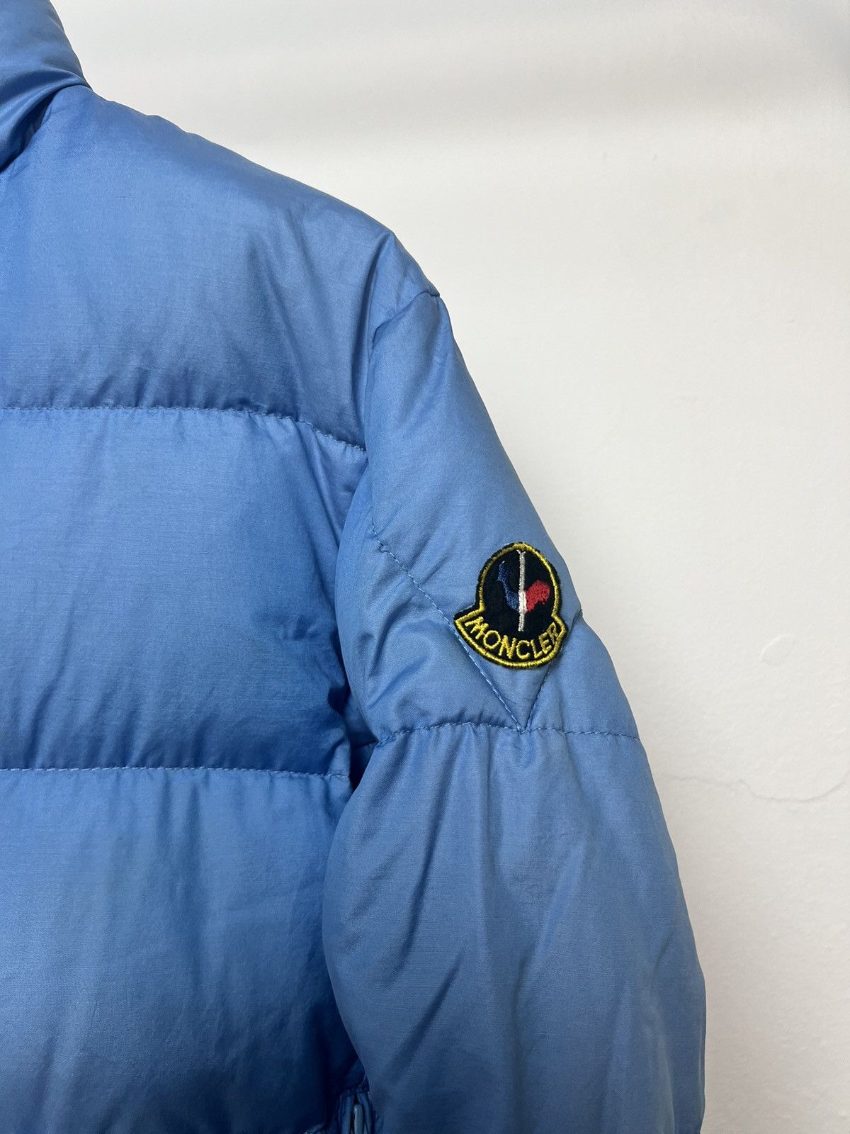 Moncler Vintage Moncler Puffer Light Blue Down Jacket Size US M / EU 48-50 / 2 - 3 Thumbnail