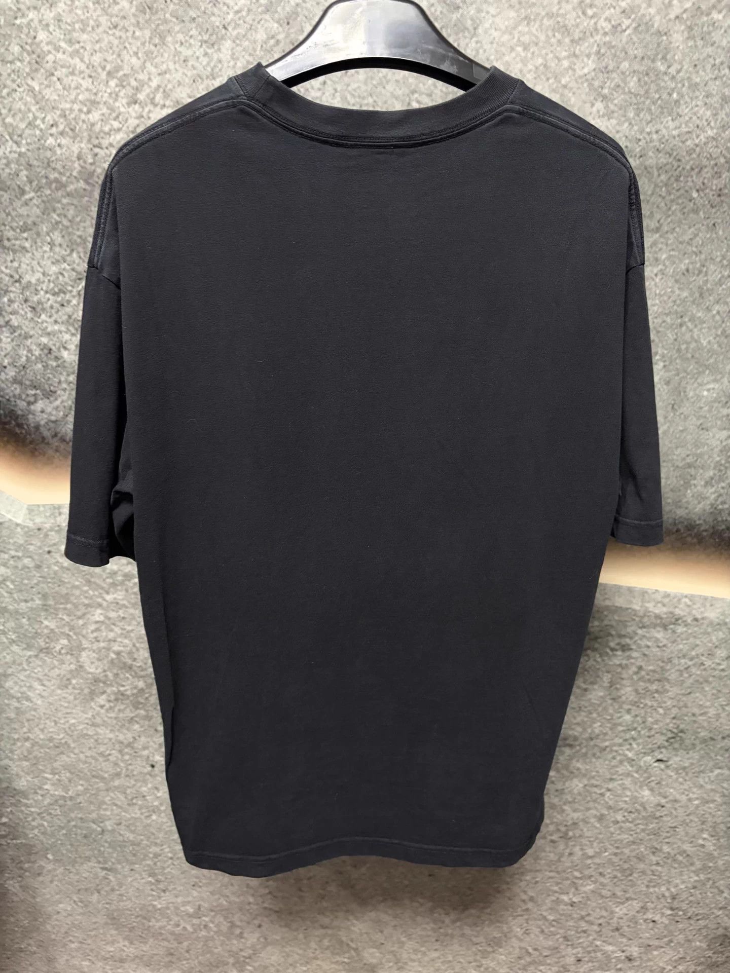 Balenciaga Balenciaga T-shirt M Black Oversized Size US M / EU 48-50 / 2 - 2 Thumbnail