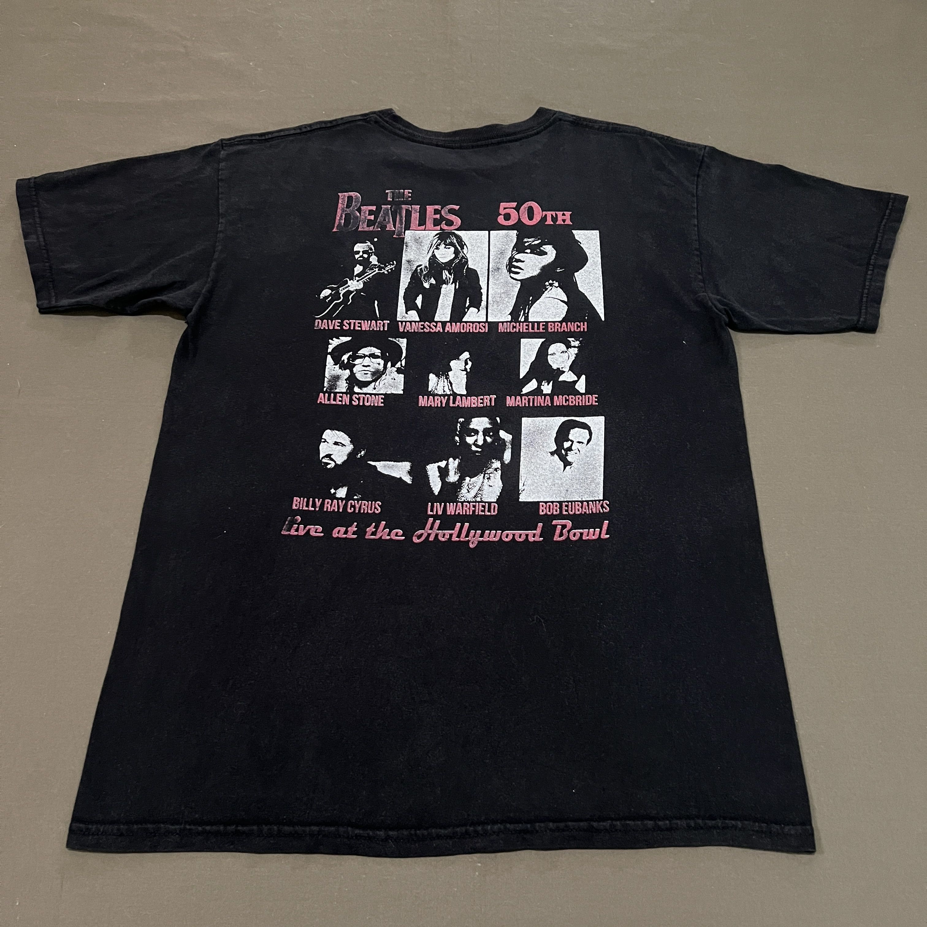 Band Tees × Rap Tees The Beatles 50th at The Hollywood Bowl Promo Tee Size US M / EU 48-50 / 2 - 8 Thumbnail