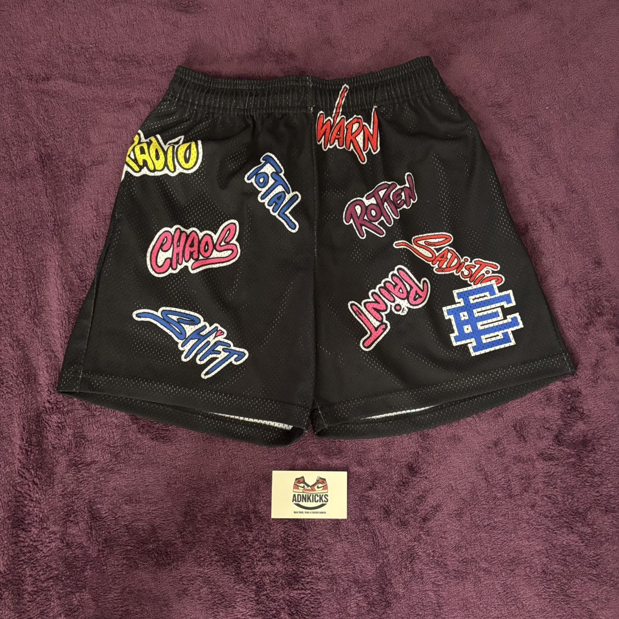Eric Emanuel Eric Emanuel x Matty Boy EE Shorts Black/Blue Size US 34 / EU 50 - 1 Thumbnail