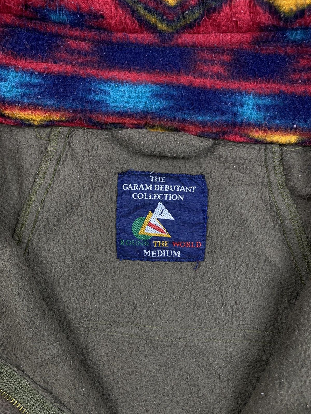 Native Vintage The Garam Debutant Navajo Halfzip Sweatshirt Size US L / EU 52-54 / 3 - 8 Thumbnail