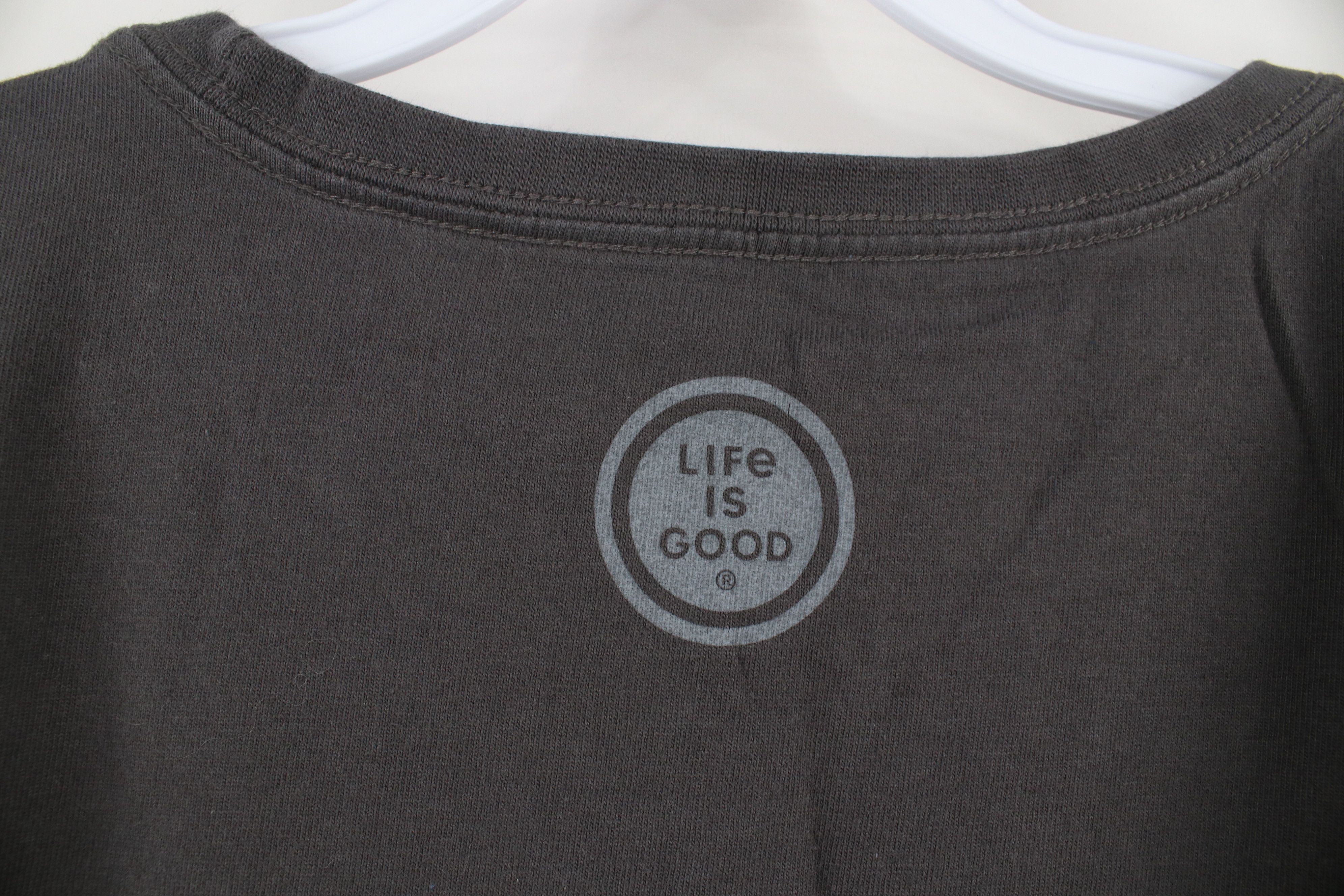Life is Good × Vintage Life Is Good Crusher Every Day Is Saturday Palm Tree T-Shirt Size XL / US 12-14 / IT 48-50 - 12 Thumbnail