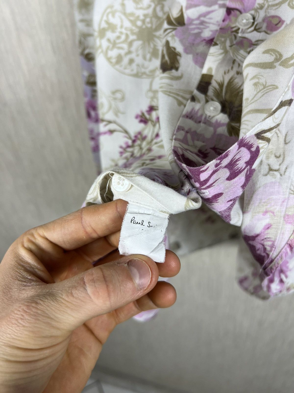Paul Smith Vintage Paul Smith floral full print shirt designer pocket Size US L / EU 52-54 / 3 - 16 Thumbnail