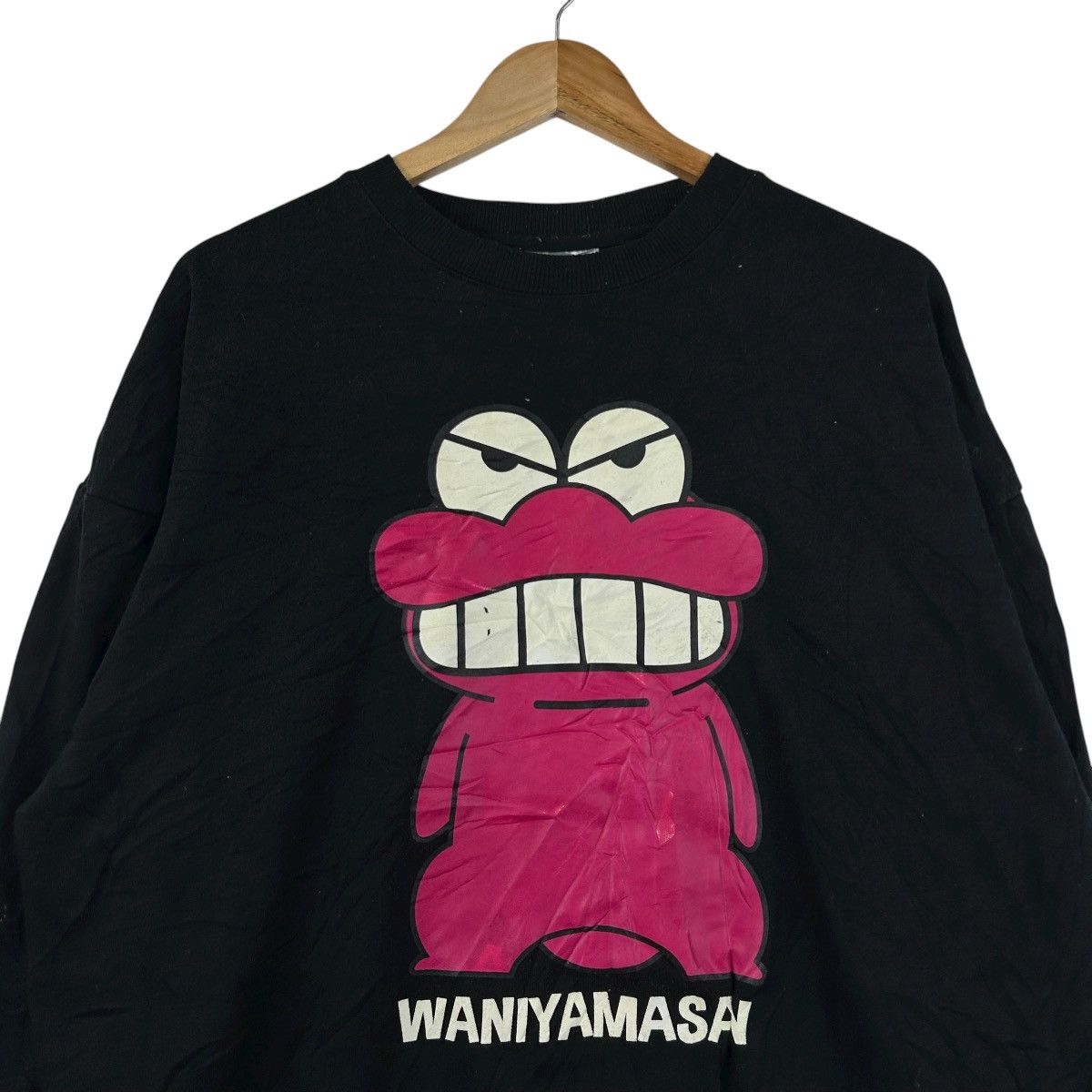 Vintage Crayon Shin-chan WANIYAMASAN Vintage Anime Sweatshirt Size US L / EU 52-54 / 3 - 5 Thumbnail