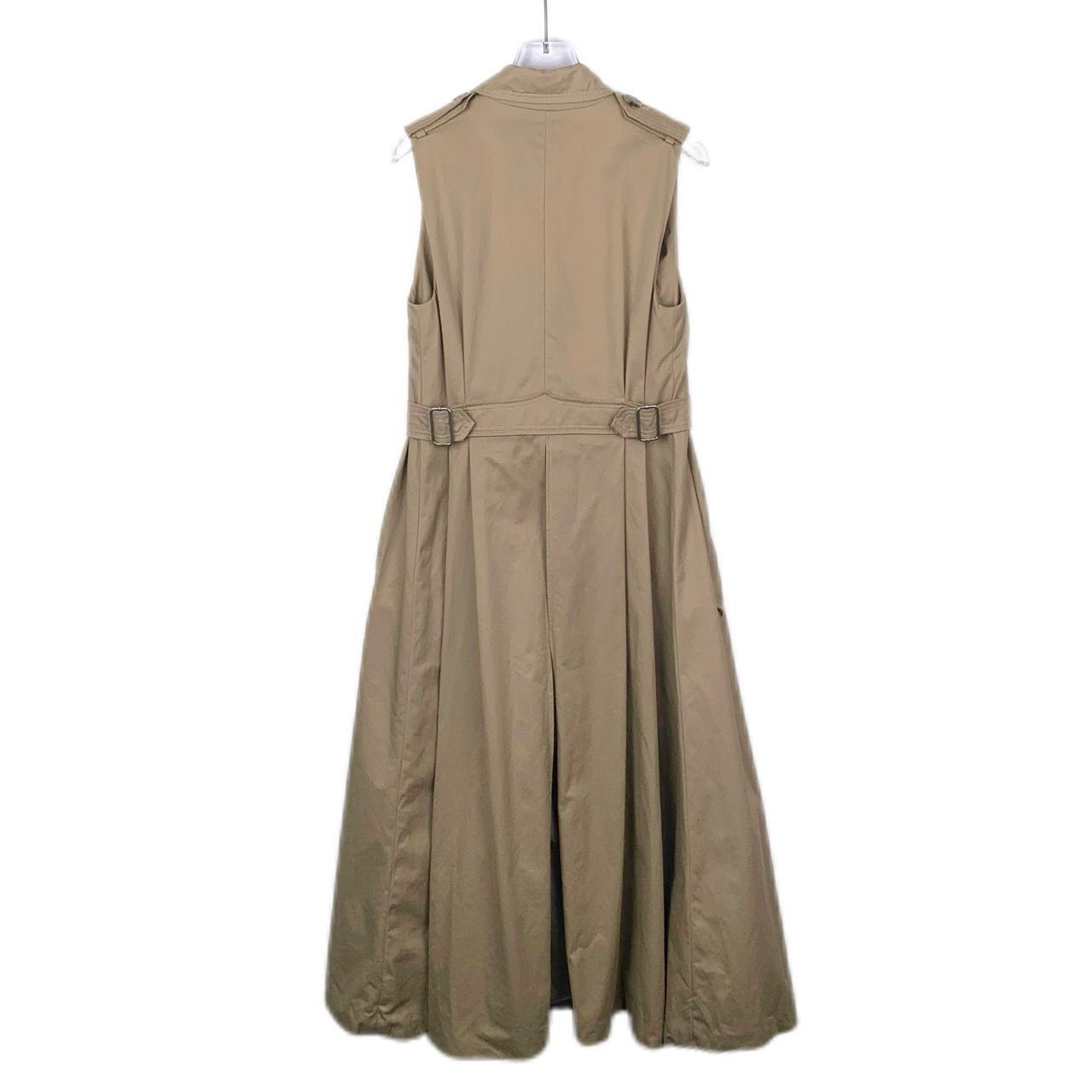 Dior Dior Bee Embroidery Khaki Cotton Sleeveless Tank Dress (Size Size XS / US 0-2 / IT 36-38 - 8 Thumbnail