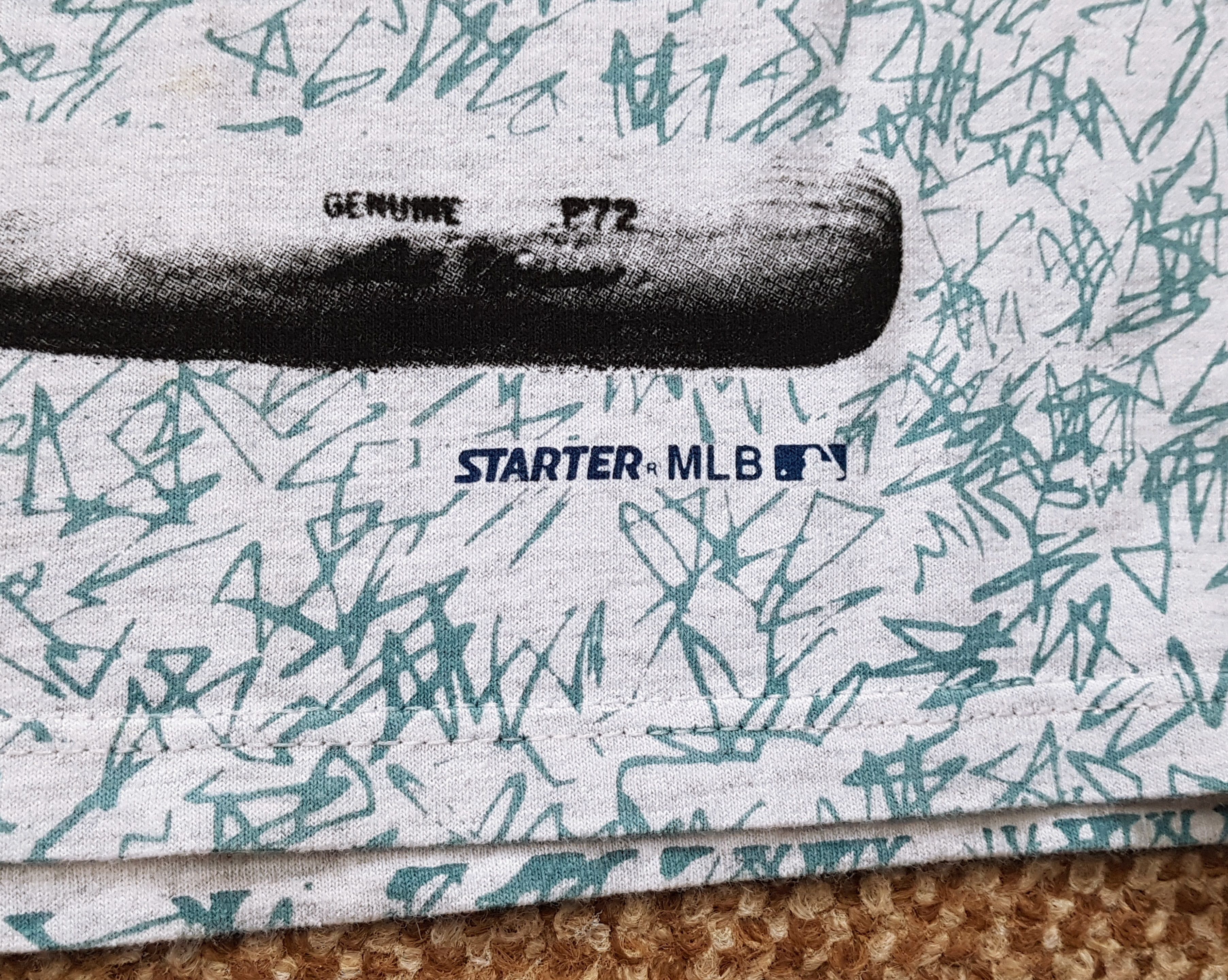 Starter MLB Vintage 90s New York Yankees Starter Over Printed Tee L Size US L / EU 52-54 / 3 - 7 Thumbnail