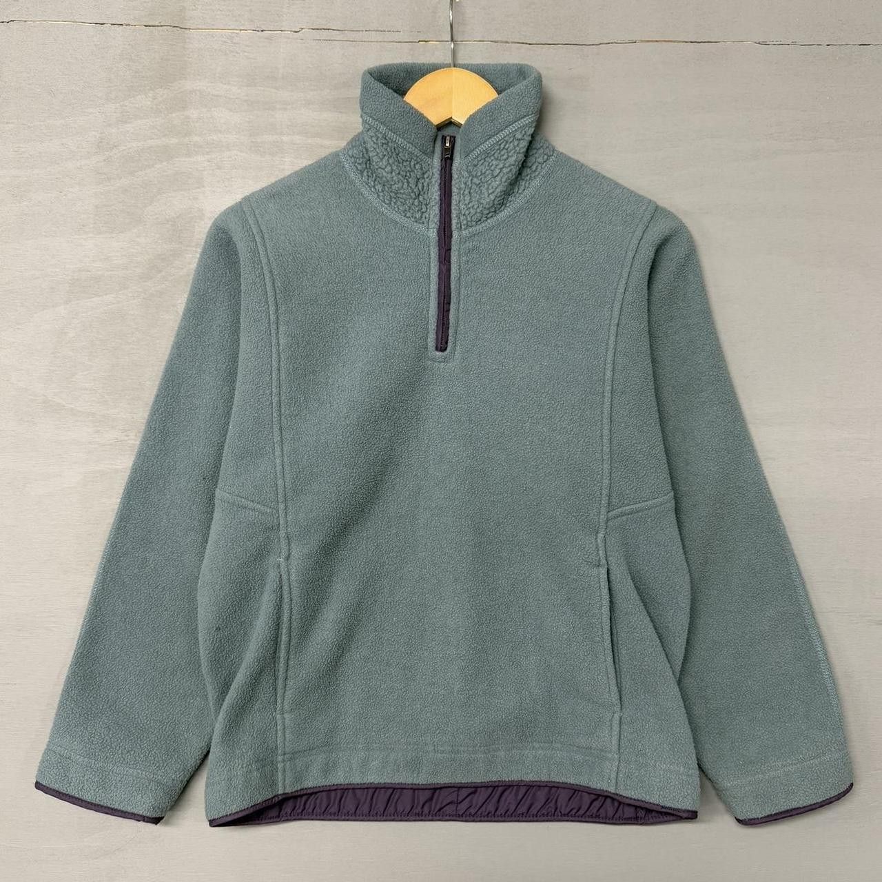 Patagonia Vintage Patagonia Anorak 1/4 Zip Fleece Cyan Blue XS Size US XS / EU 42 / 0 - 1 Thumbnail