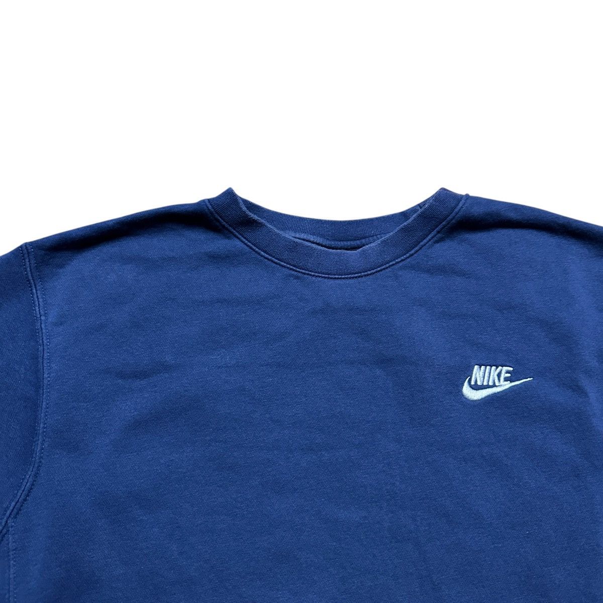 Nike Women’s Y2K Nike Micro Swoosh Blue Sweatshirt Size S / US 4 / IT 40 - 3 Thumbnail
