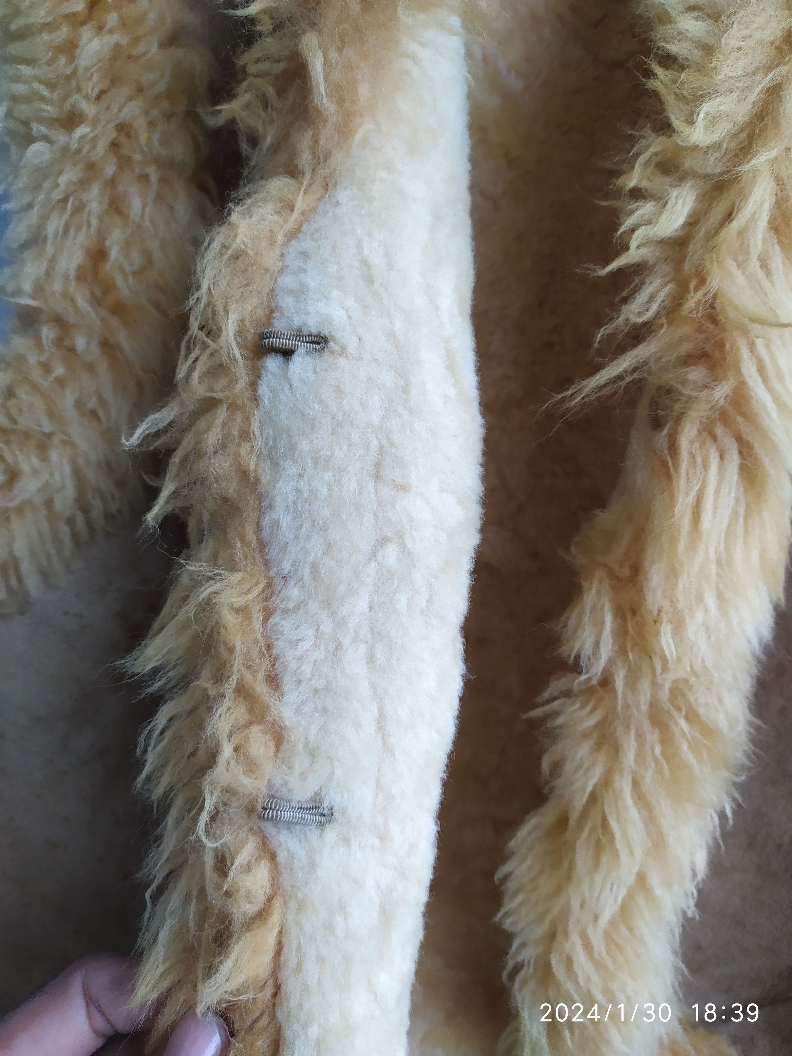 If Six Was Nine × Japanese Brand × Le Grande Bleu (L.G.B.) Kauri Kraft Leather Fur Vest ifsixwasnine lgb style Size US S / EU 44-46 / 1 - 5 Thumbnail