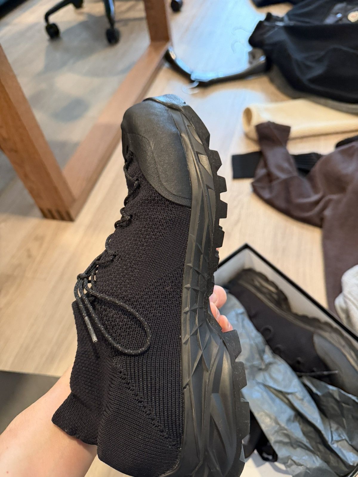 Demon Demon Black Sneaker Sz 44 Size US 10 / EU 43 - 4 Thumbnail