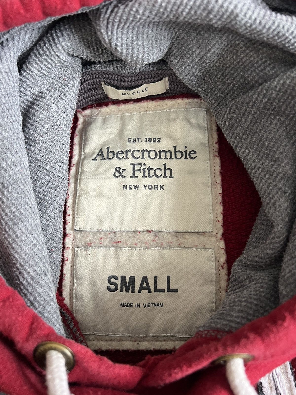 Abercrombie & Fitch × If Six Was Nine Vintage Abercrombie&Fitch Avant Garde zip Hoodie Size US S / EU 44-46 / 1 - 7 Thumbnail