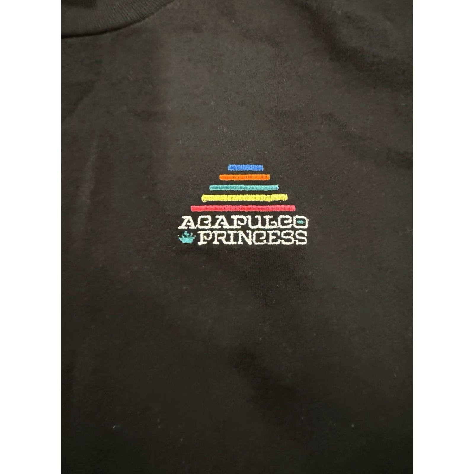 Jerzees JERZEES T-Shirt Men Acapulco Princess Cotton Blend Print Crew Neck Short Sleeve Black USA Made Large Regular Size L Size US L / EU 52-54 / 3 - 5 Thumbnail