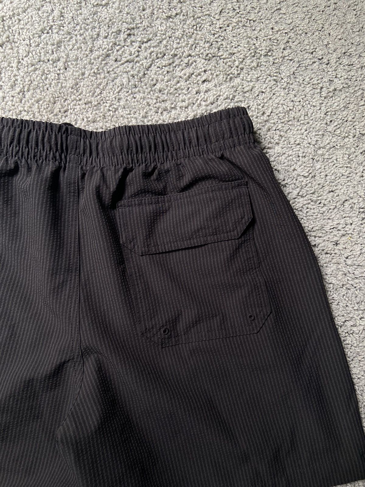 Abercrombie & Fitch × Vintage Seersucker Striped Swim Shorts Size US 33 - 2 Thumbnail