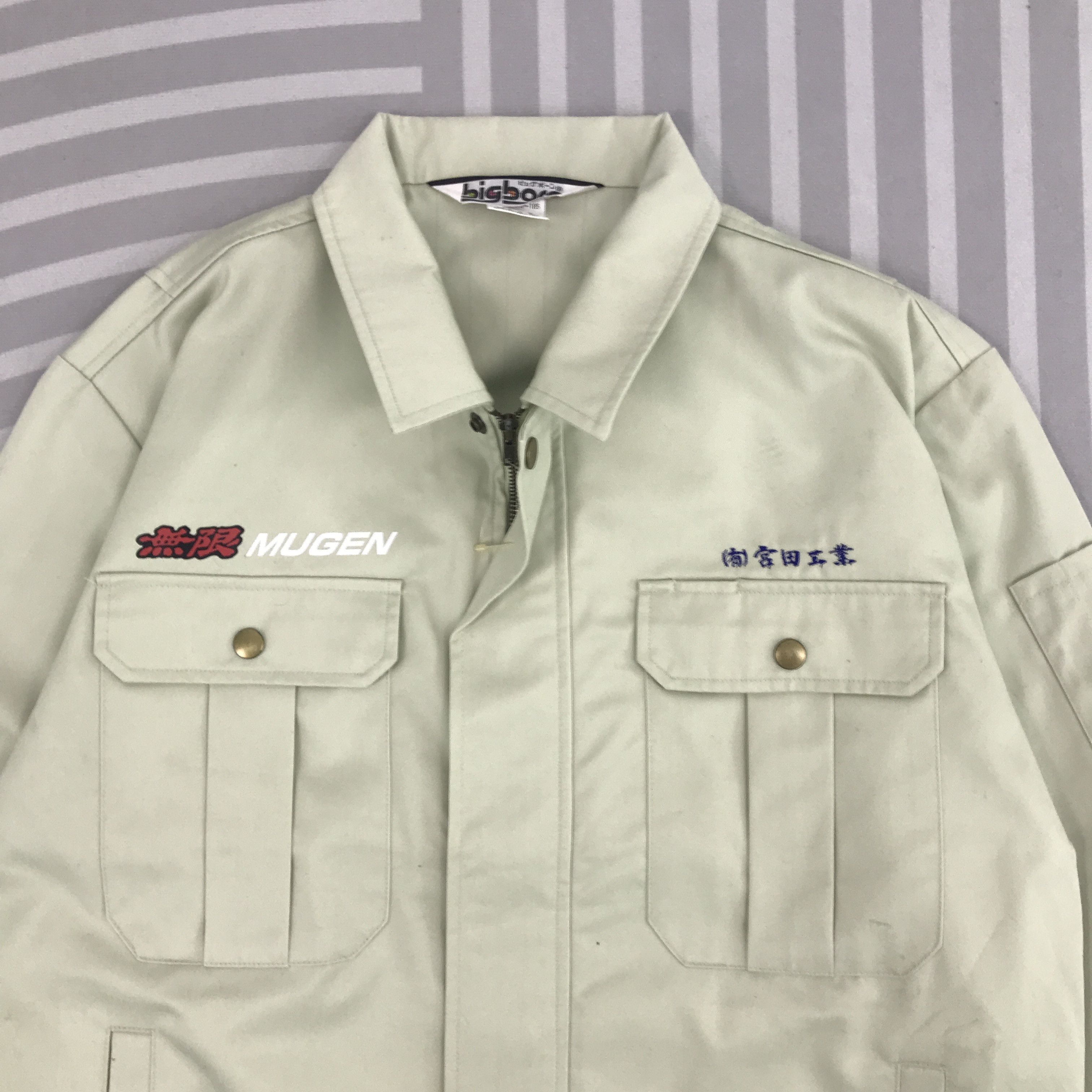 Japanese Brand × Vintage Vintage Honda Mugen Racing power work uniform custom Jacket Size US L / EU 52-54 / 3 - 3 Thumbnail