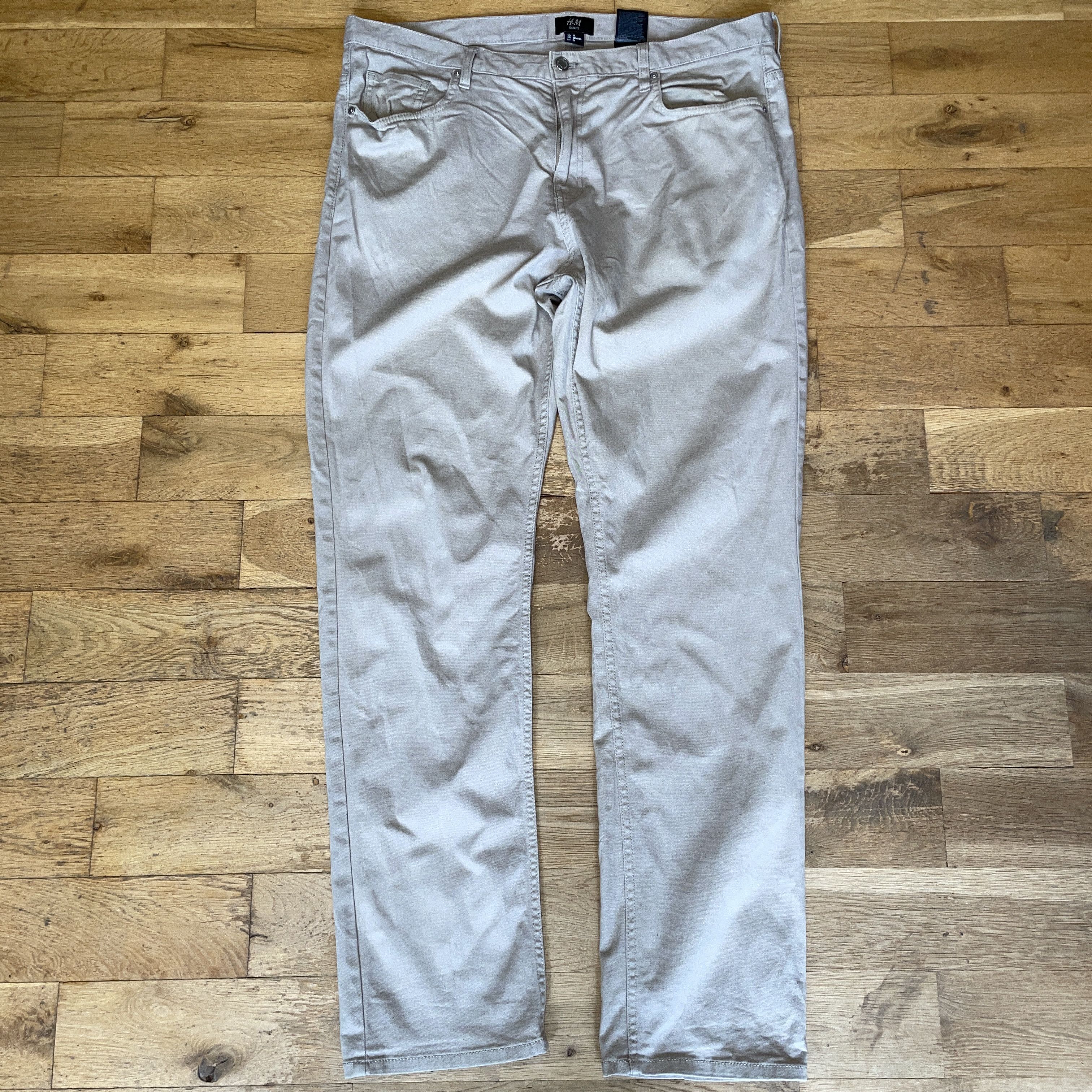 H&M H&m Men's Fashionable Chinos Slim Fit Size 36 Size US 36 / EU 52 - 1 Thumbnail
