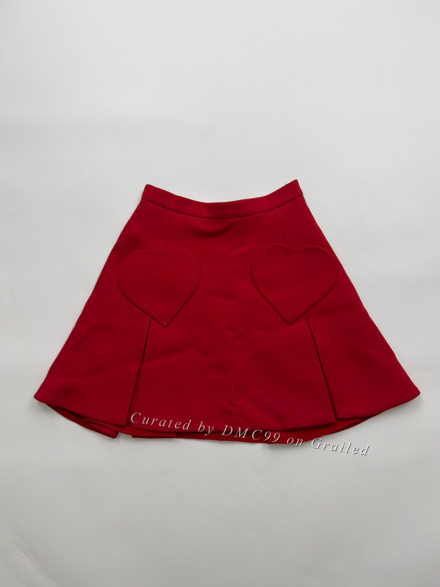 Dior Dior Valentine Heart Mini Skirt Size 34" / US 12 / IT 48 - 1 Thumbnail