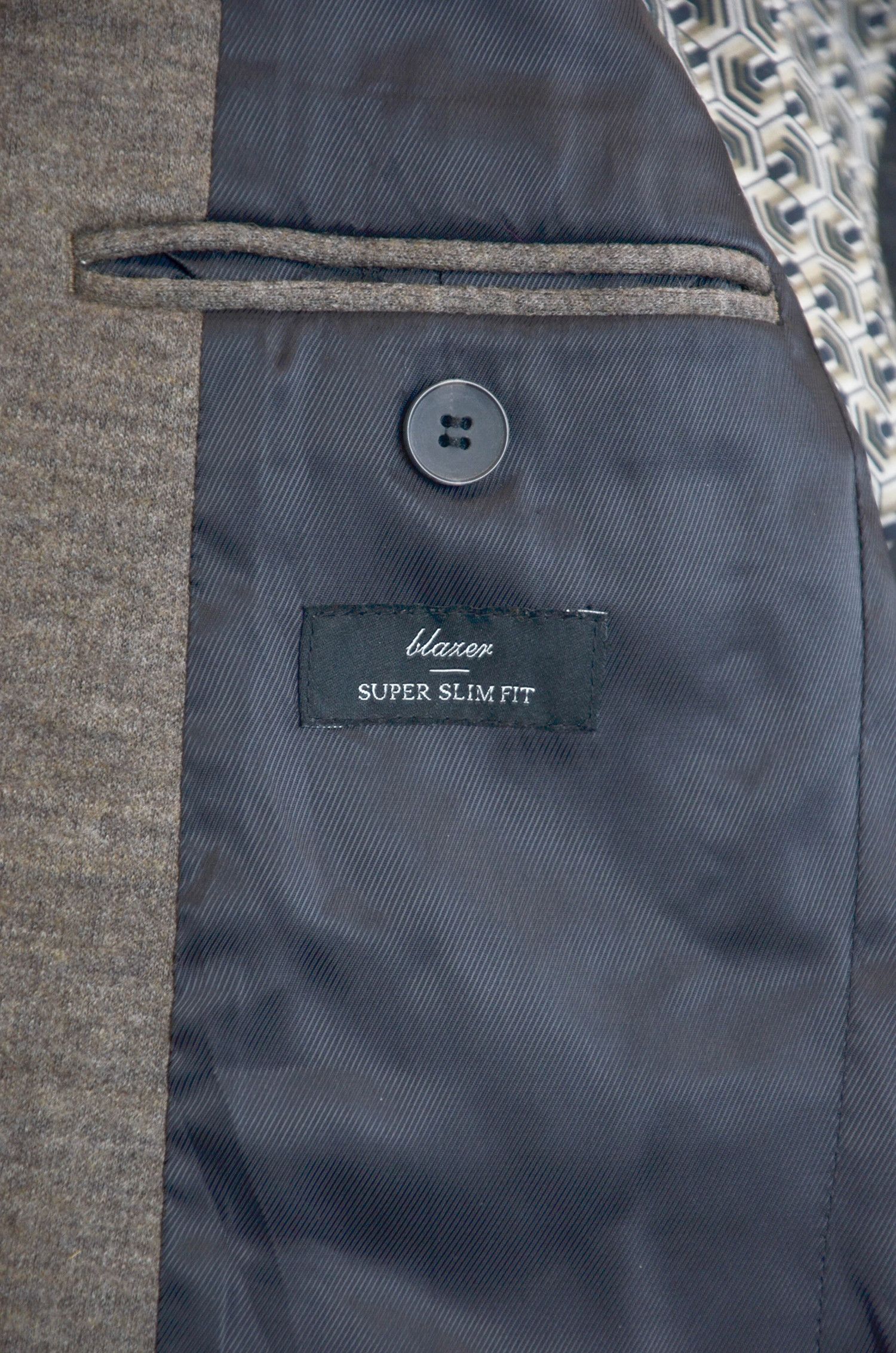 Antony Morato ANTONY MORATO Brown Super Slim Blazer - 48 Size 48S - 10 Thumbnail
