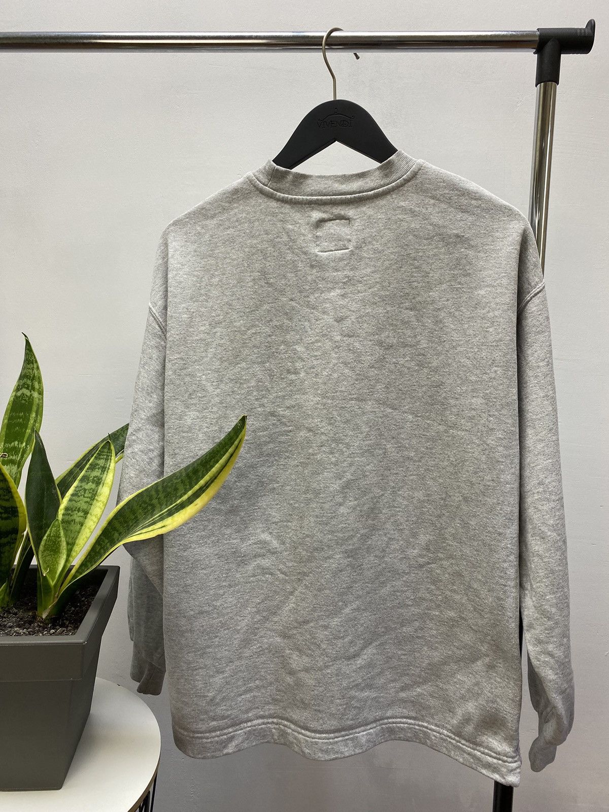 Nike × Vintage Vintage 90s Nike Swoosh Sweatshirt Classic Logo Men’s Grey M Size US M / EU 48-50 / 2 - 16 Thumbnail