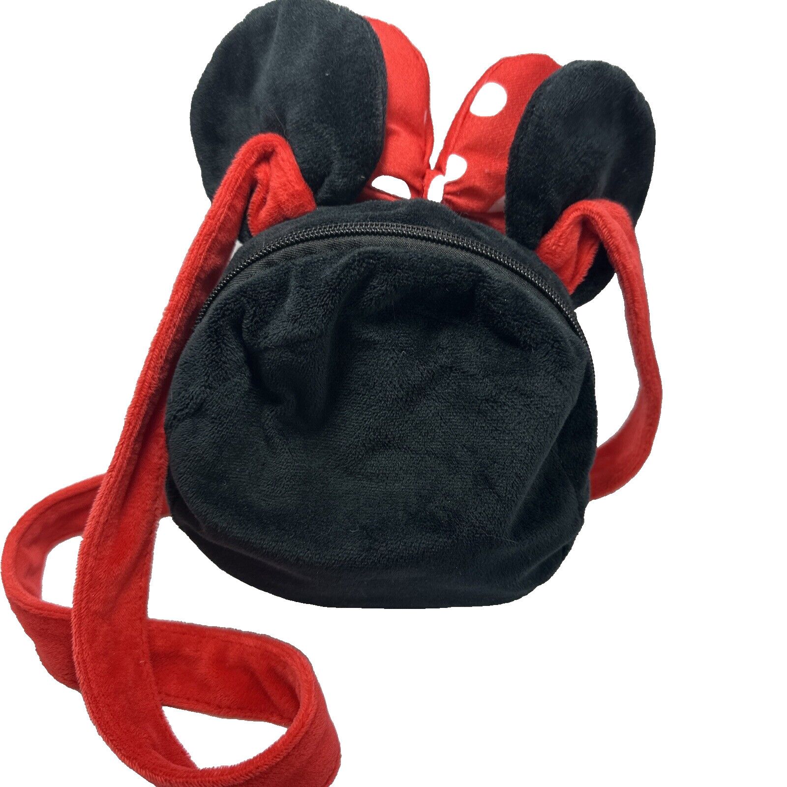 Disney Disney Classic Minnie Mouse Girls Plush Face Cross Body Bag Size ONE SIZE - 10 Thumbnail