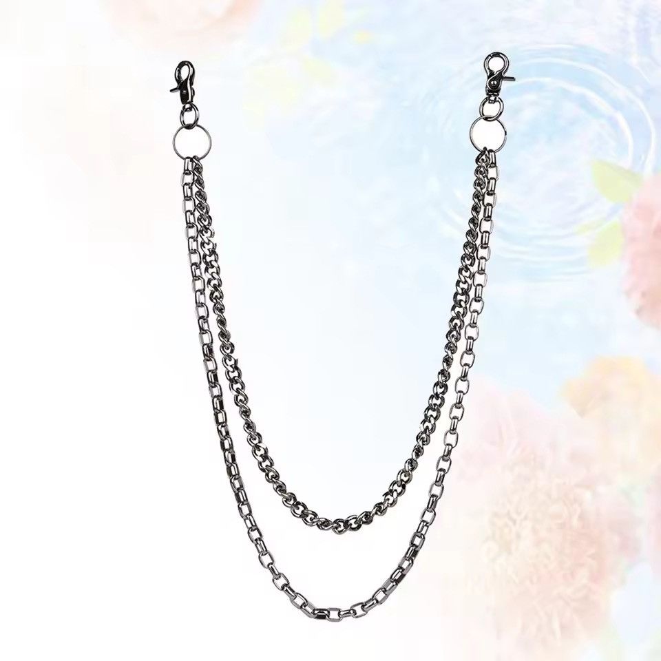 Other Punk Gothic Hip Hop Pants Chain Size ONE SIZE - 5 Thumbnail