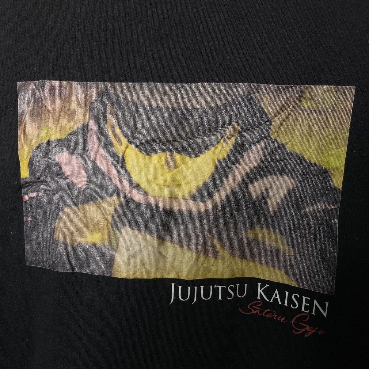 Anime × Cartoon Network × Japanese Brand Anime Jujutsu Kaisen Satoru Gojo T Shirt Size US M / EU 48-50 / 2 - 2 Thumbnail